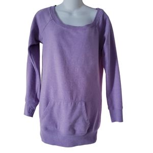 Kismet Long Sleeve Light Purple Sweatshirt Size Small